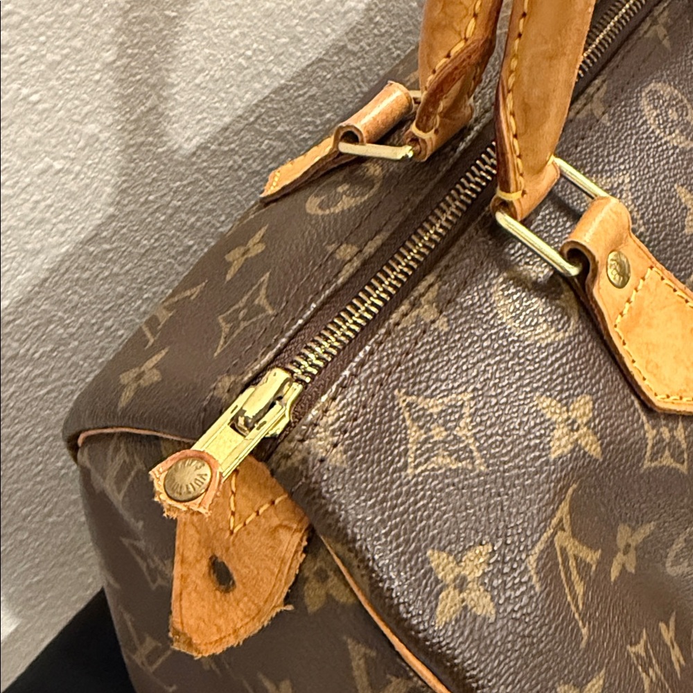 Louis Vuitton Classic Brown Satchel - Picture 4 of 8